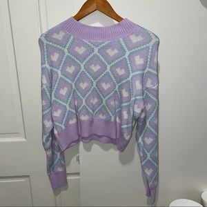Heart sweater